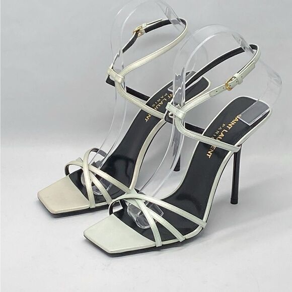 Saint Laurent Nuit 105mm high-heeled sandals size 36.5 - Picture 5 of 13